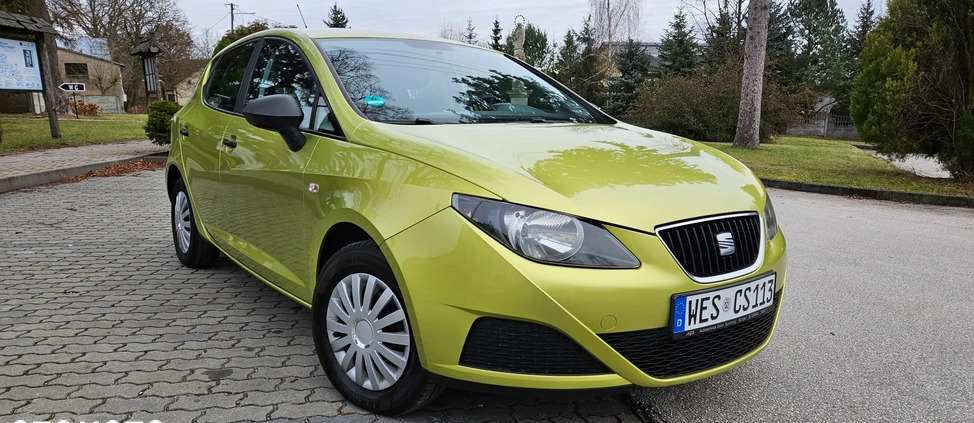 Seat Ibiza cena 18999 przebieg: 175200, rok produkcji 2009 z Poręba małe 106